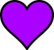 Purple Loveheart